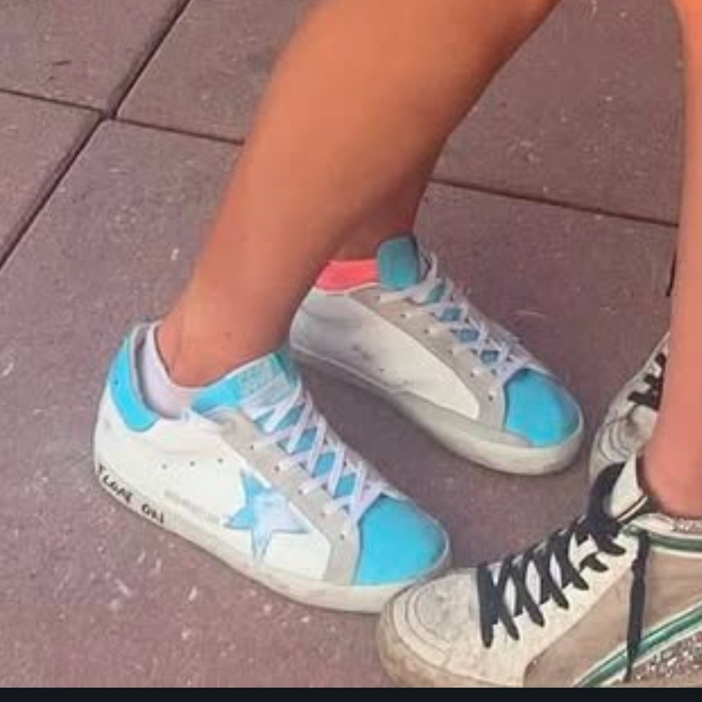 Golden Goose 'Superstar' Star-Embroidered Sneakers